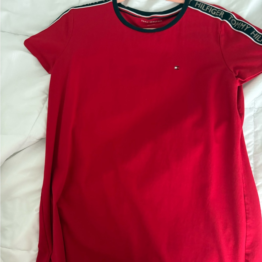 Tommy Hilfiger Red T-Shirt dress